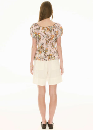 POL Oskar Shorts - Ecru SHORTS - Zabecca Living