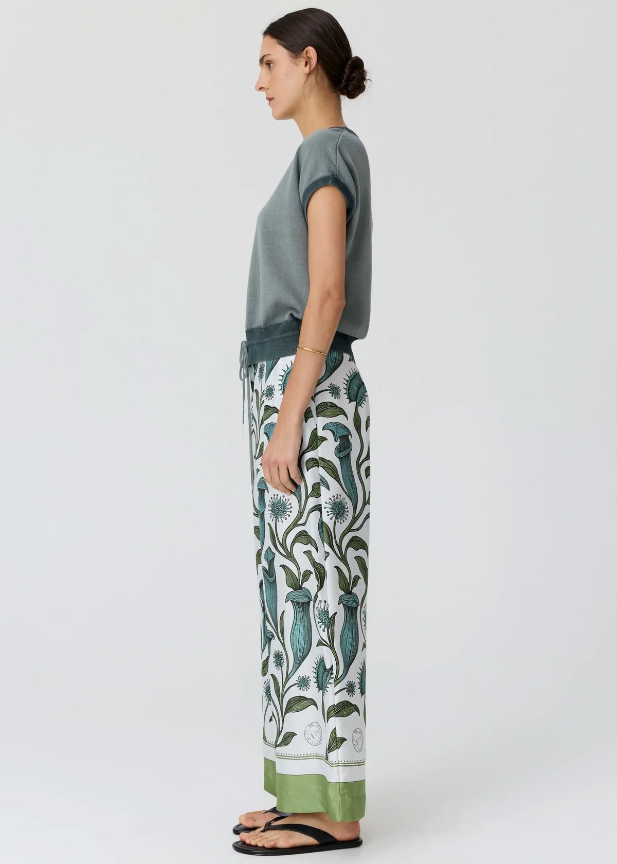 POL Reed Painted Knit - Ocean/Teal Jumpers + Knitwear - Zabecca Living