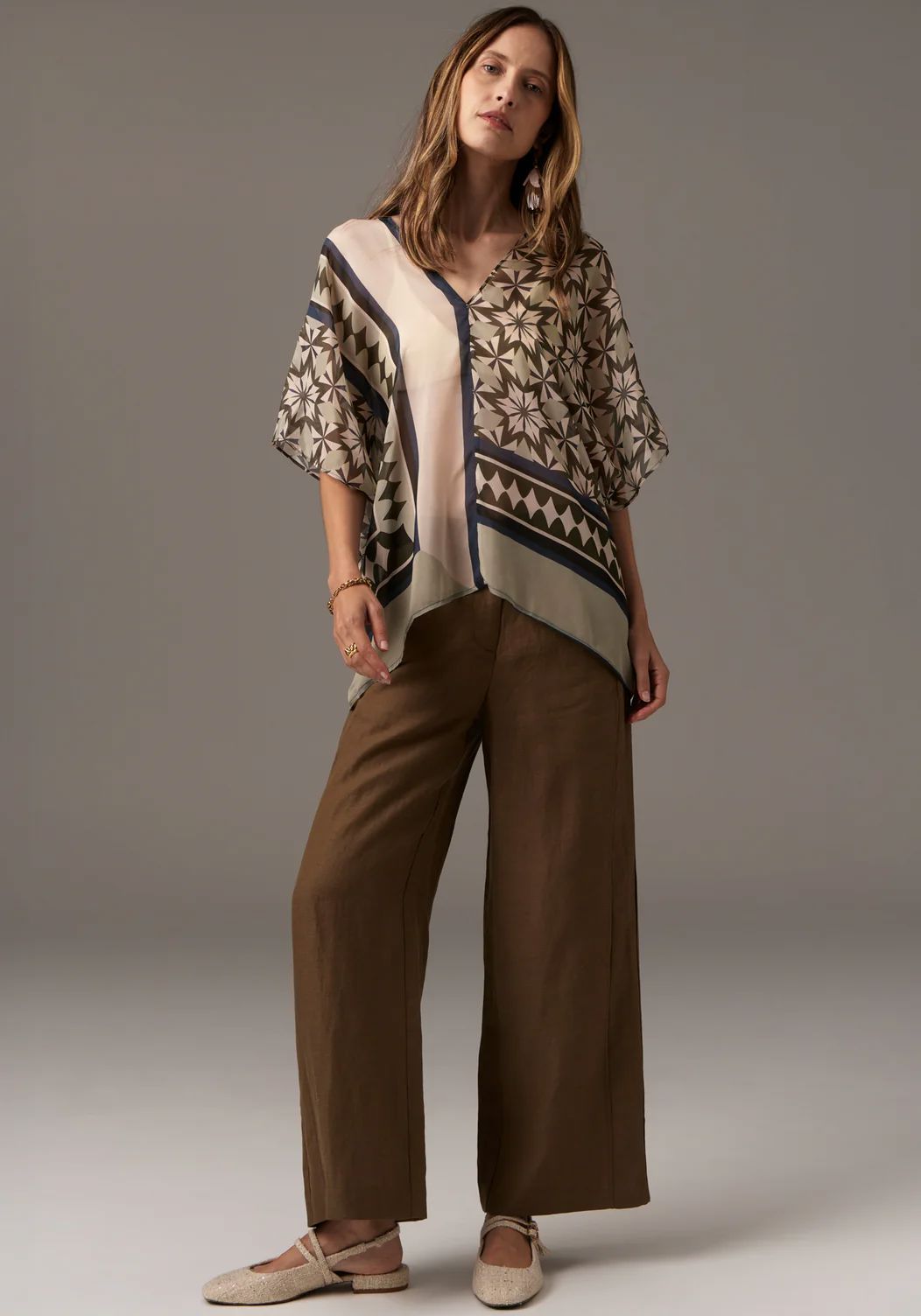 POL Riley Pant - Khaki PANTS - Zabecca Living