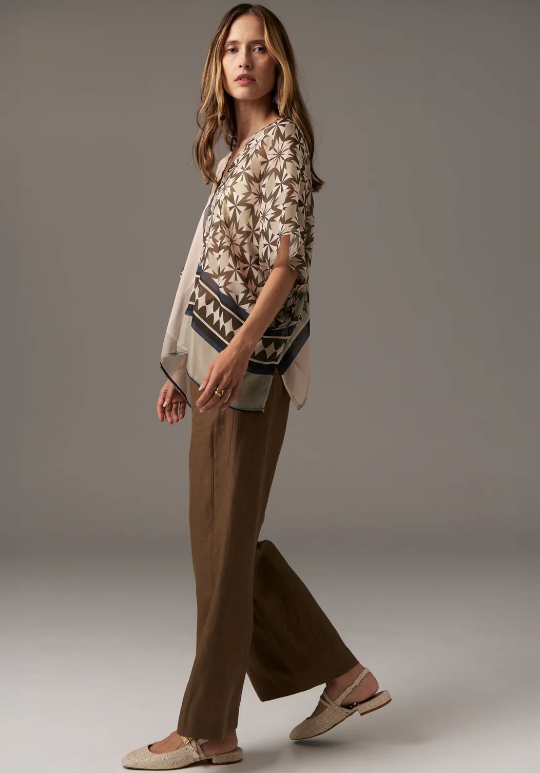POL Riley Pant - Khaki PANTS - Zabecca Living