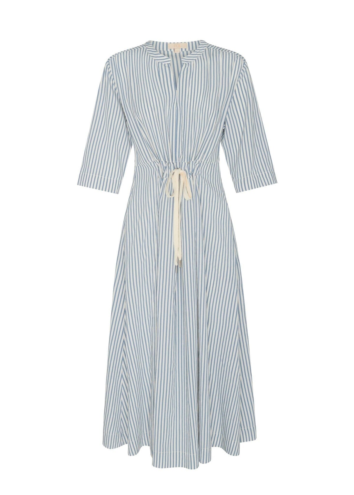 POL Vera Shirt Dress - Blue stripe Dress - Zabecca Living