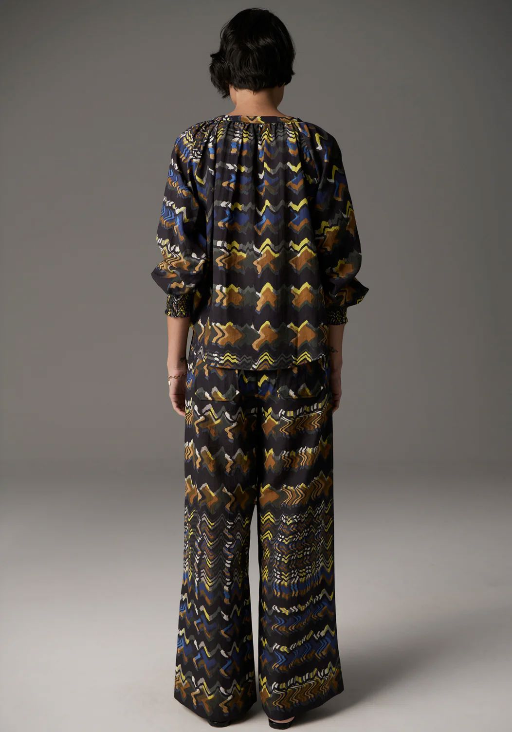 POL Wide Leg Pant - Kolide Print PANTS - Zabecca Living