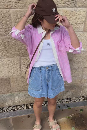 CERES LIFE Weekender Short - Vintage Blue