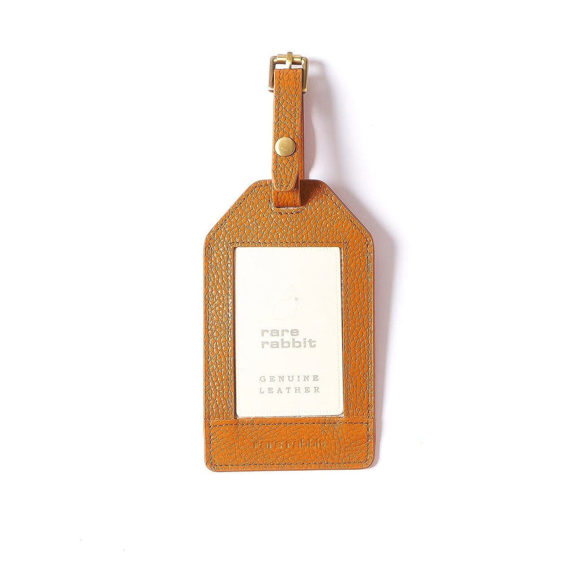 RARE RABBIT Luggage Tag - Chocolate Luggage Tag - Zabecca Living