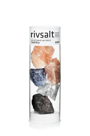 RIVSALT Taste Jr. - 5 Pieces Rock Salt Varieties CONDIMENTS - Zabecca Living