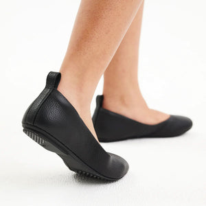 ROLLIE Ballet Flat - Black Tumble SHOES - Zabecca Living