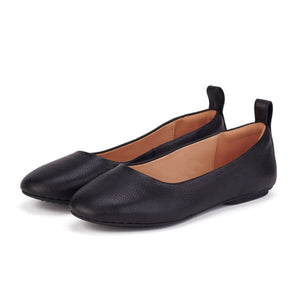 ROLLIE Ballet Flat - Black Tumble SHOES - Zabecca Living