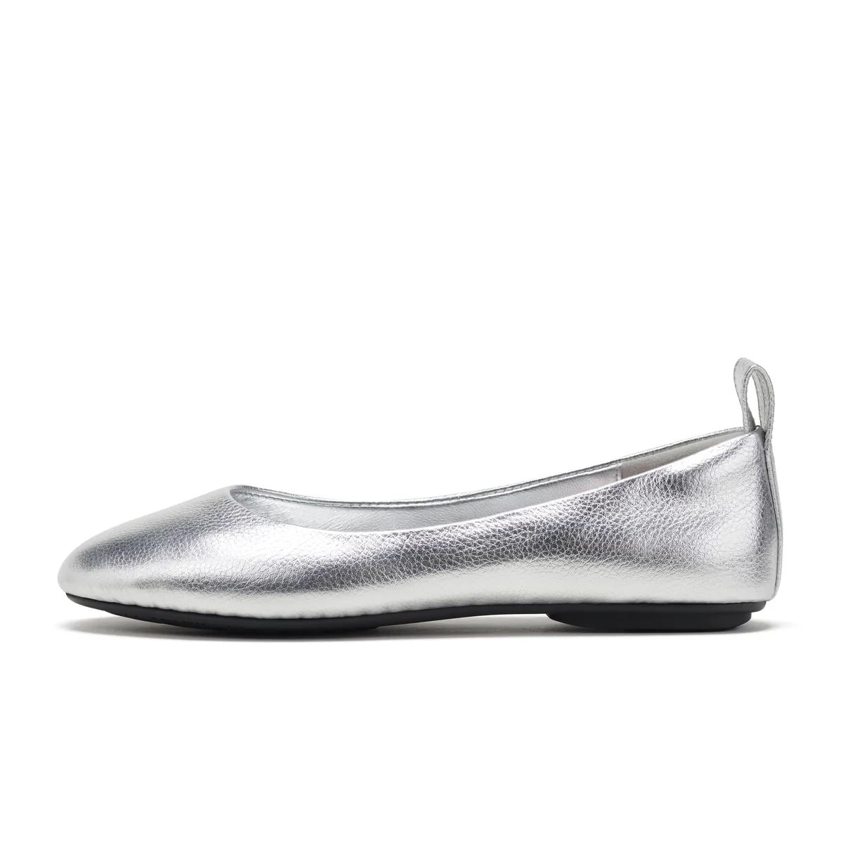 ROLLIE Ballet Flat - Silver Tumble SHOES - Zabecca Living