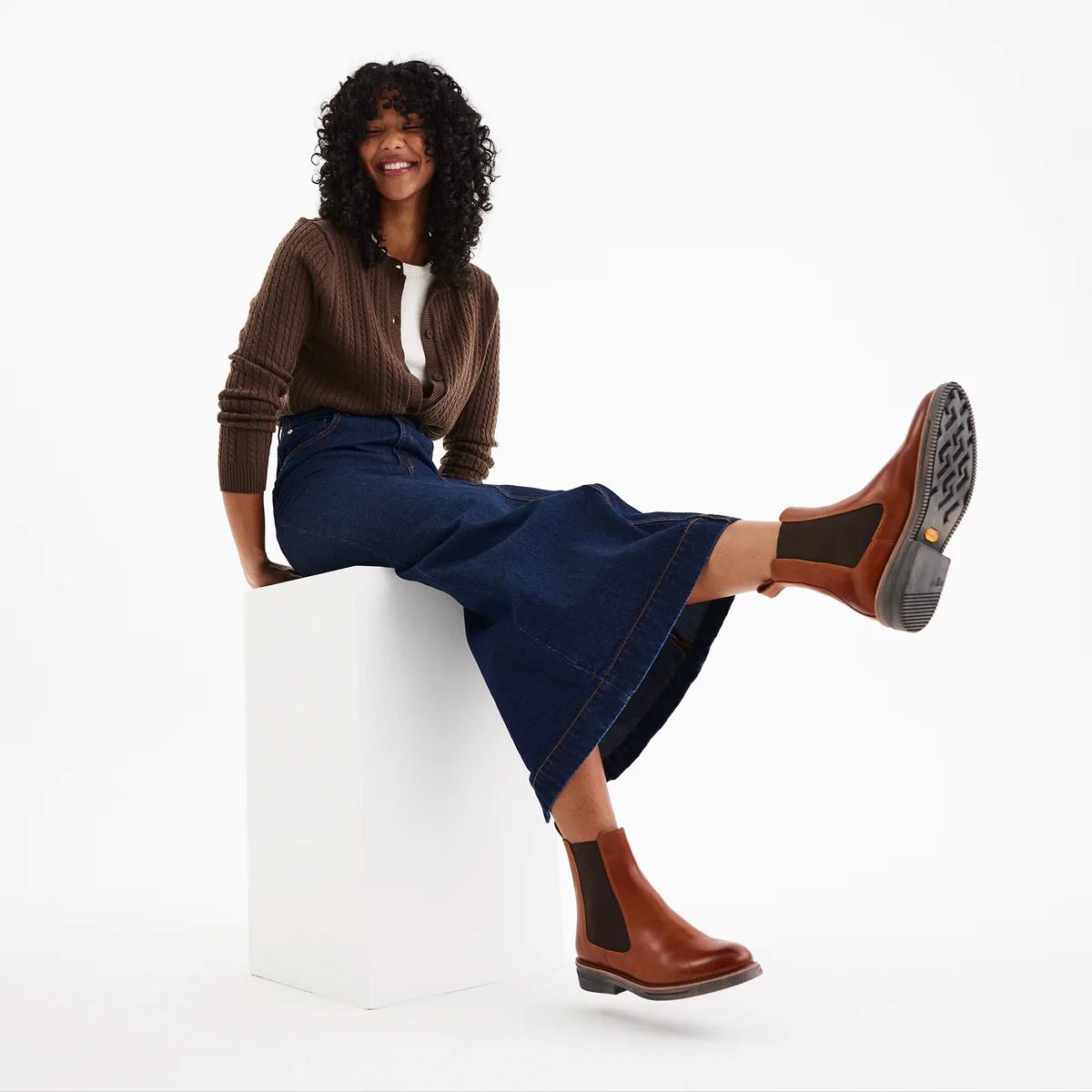 ROLLIE Chelsea Rise - Vintage Tan FOOTWEAR - Zabecca Living
