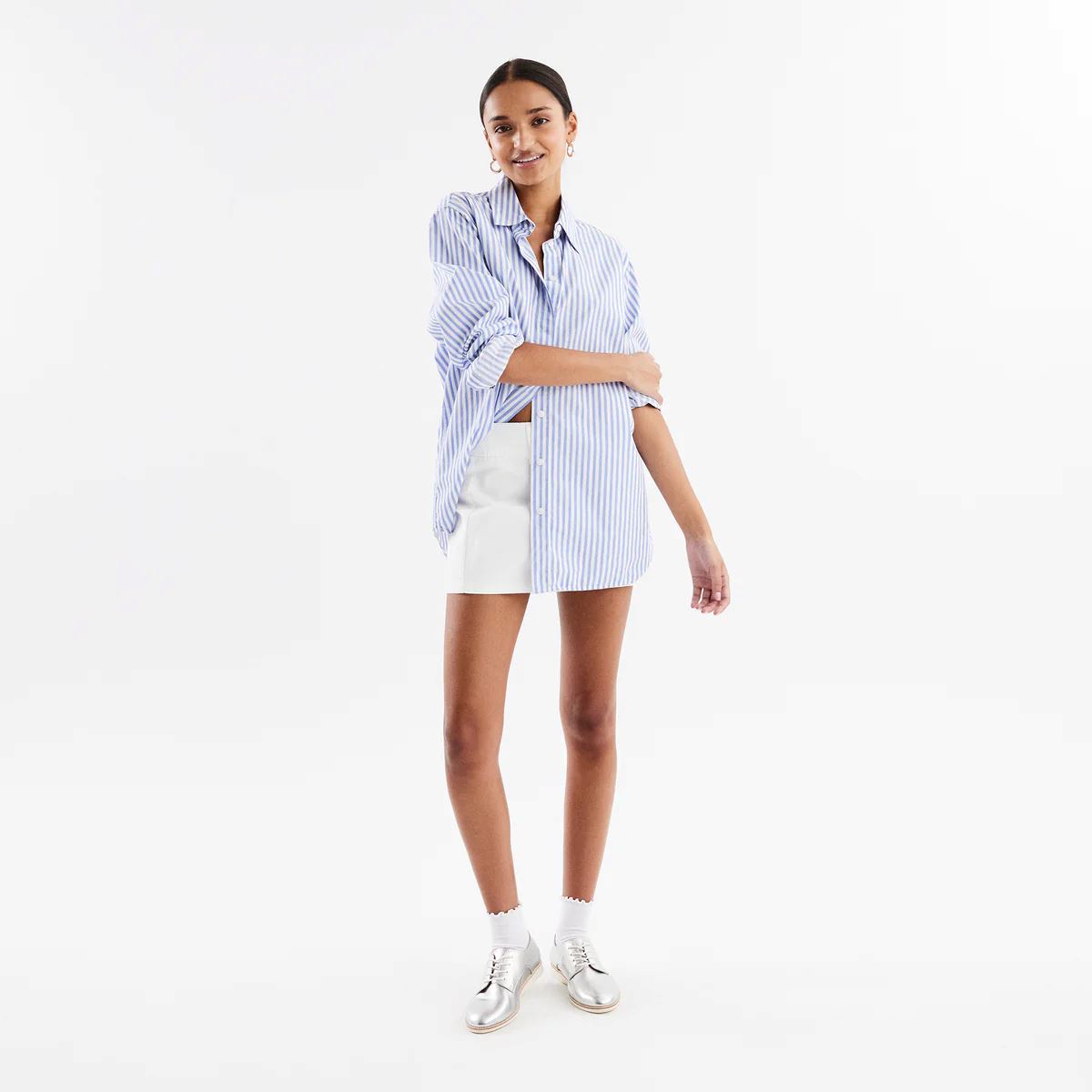 ROLLIE Derby Super Soft Shoe - Silver SHOES - Zabecca Living
