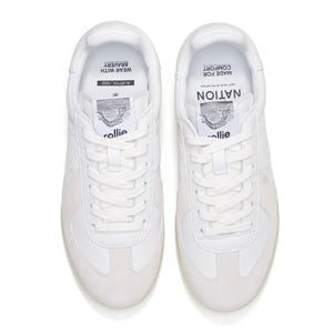 ROLLIE Pace Sneaker - All White Clear SNEAKERS - Zabecca Living