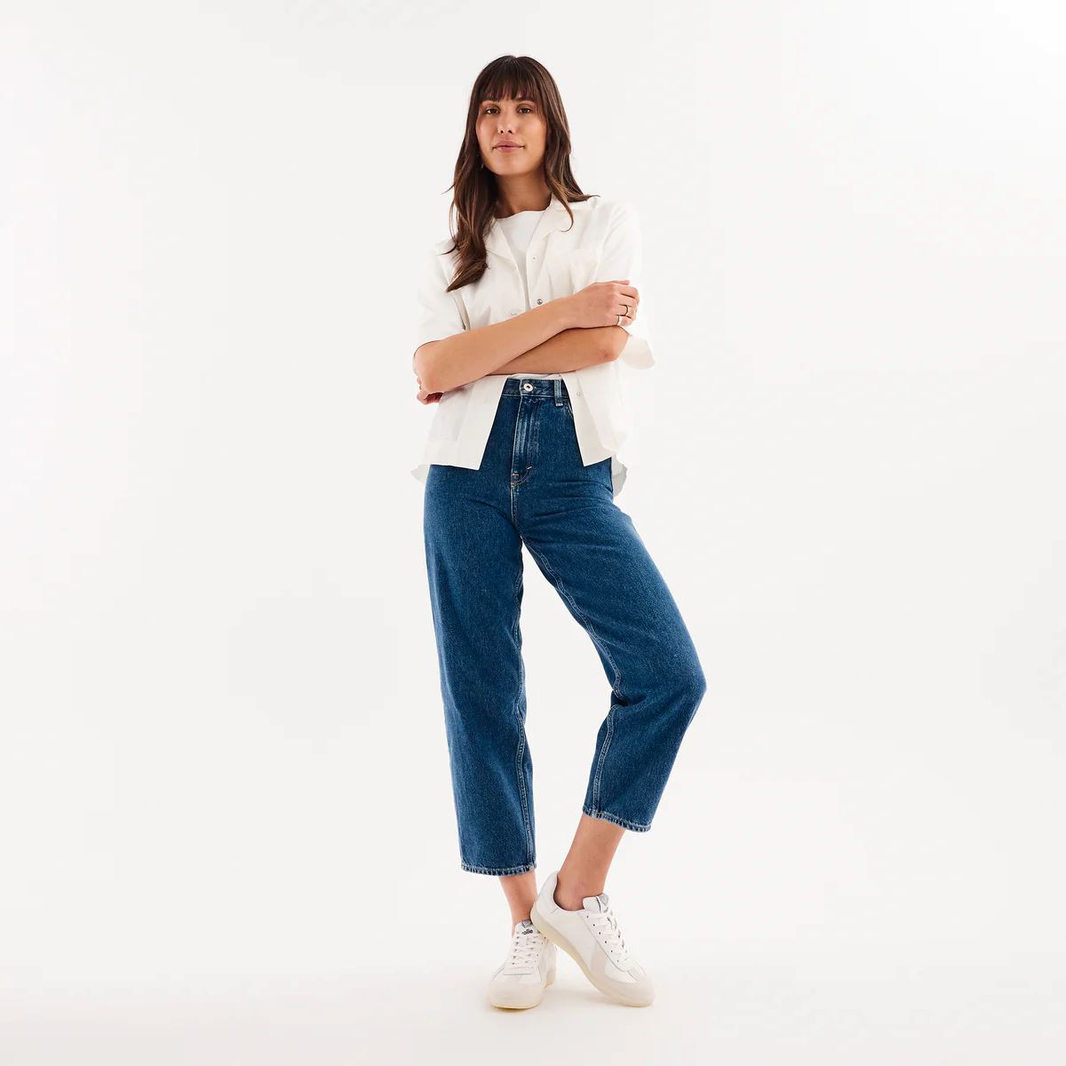 ROLLIE Pace Sneaker - All White Clear SNEAKERS - Zabecca Living