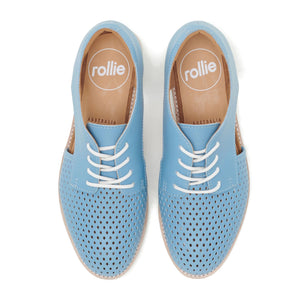 ROLLIE Sidecut Punch Shoe - Steel Blue SHOES - Zabecca Living