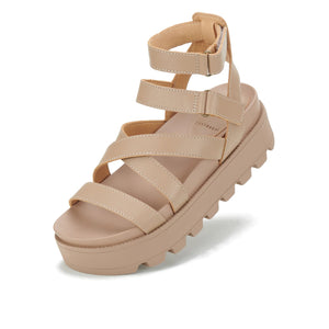 ROLLIE Zeze Multi All Wedge - Latte SANDALS - Zabecca Living