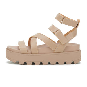 ROLLIE Zeze Multi All Wedge - Latte SANDALS - Zabecca Living