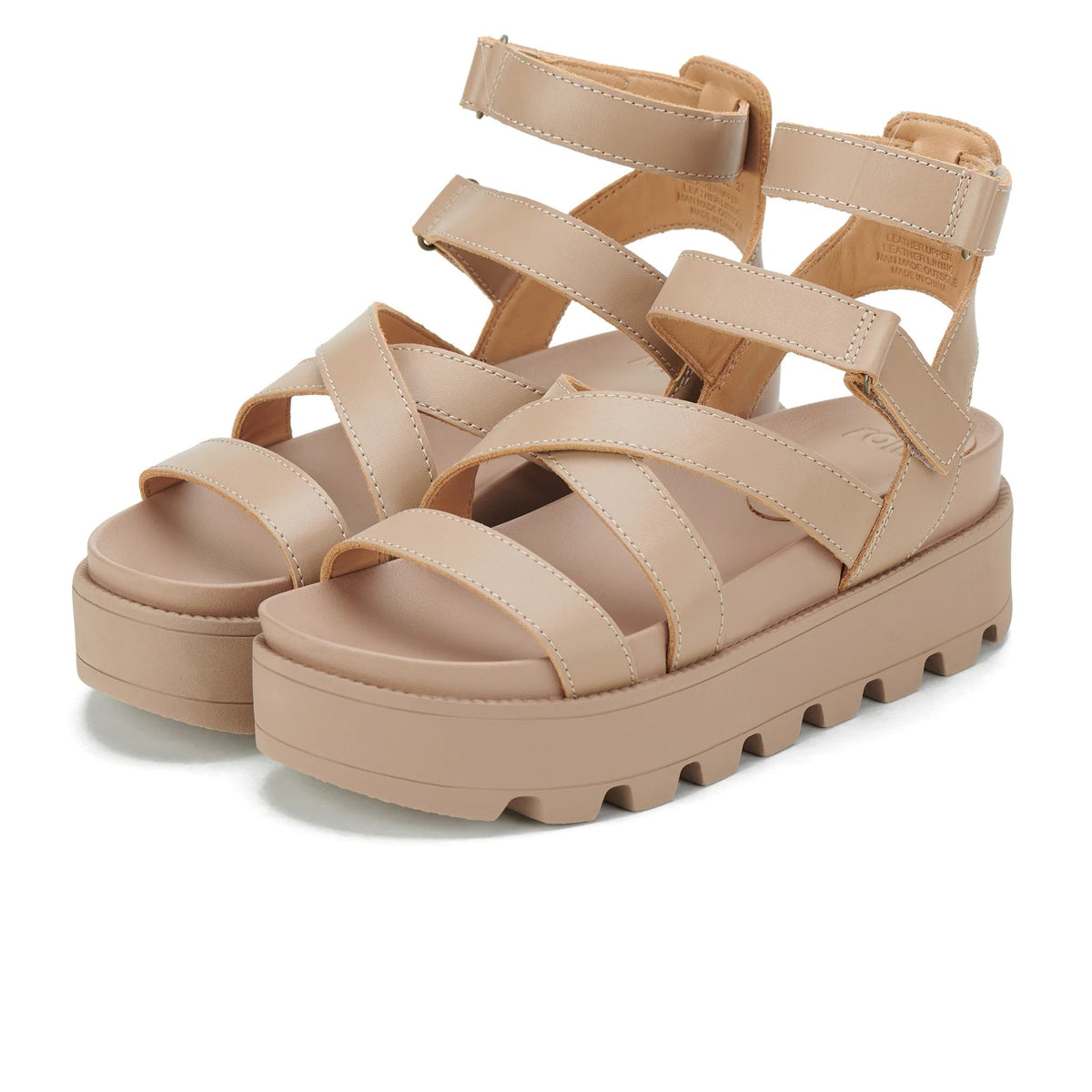 ROLLIE Zeze Multi All Wedge - Latte SANDALS - Zabecca Living