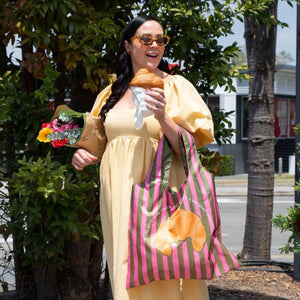 RUBY OLIVE Shopping Bag - Breakfast at Tiffany's SHOPPING BAG - Zabecca Living