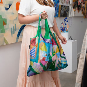 RUBY OLIVE Shopping Bag - Deb McNaughton Amazon SHOPPING BAG - Zabecca Living