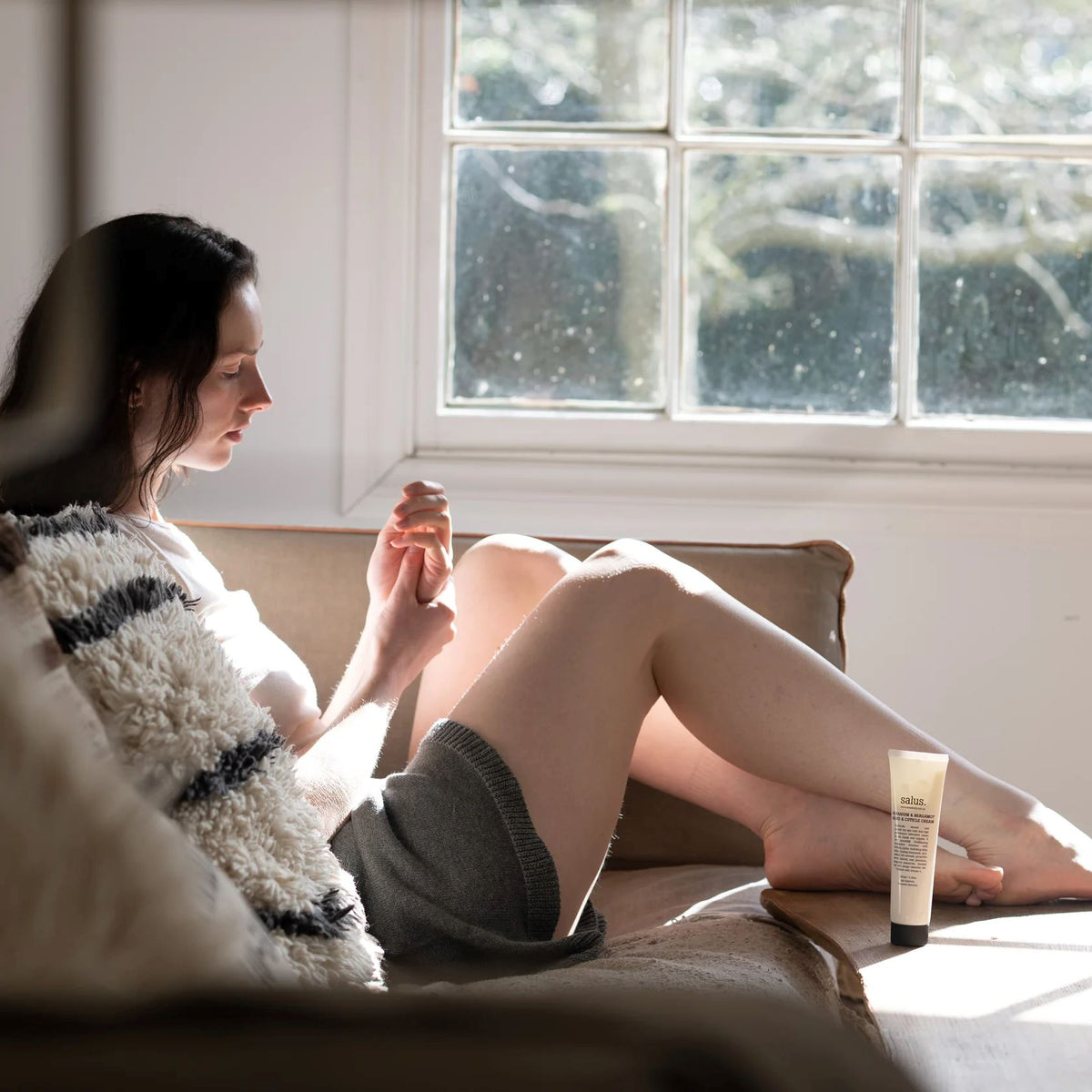 SALUS Geranium &amp; Bergamont Hand &amp; Cuticle Cream - 100ml HAND CREAM - Zabecca Living