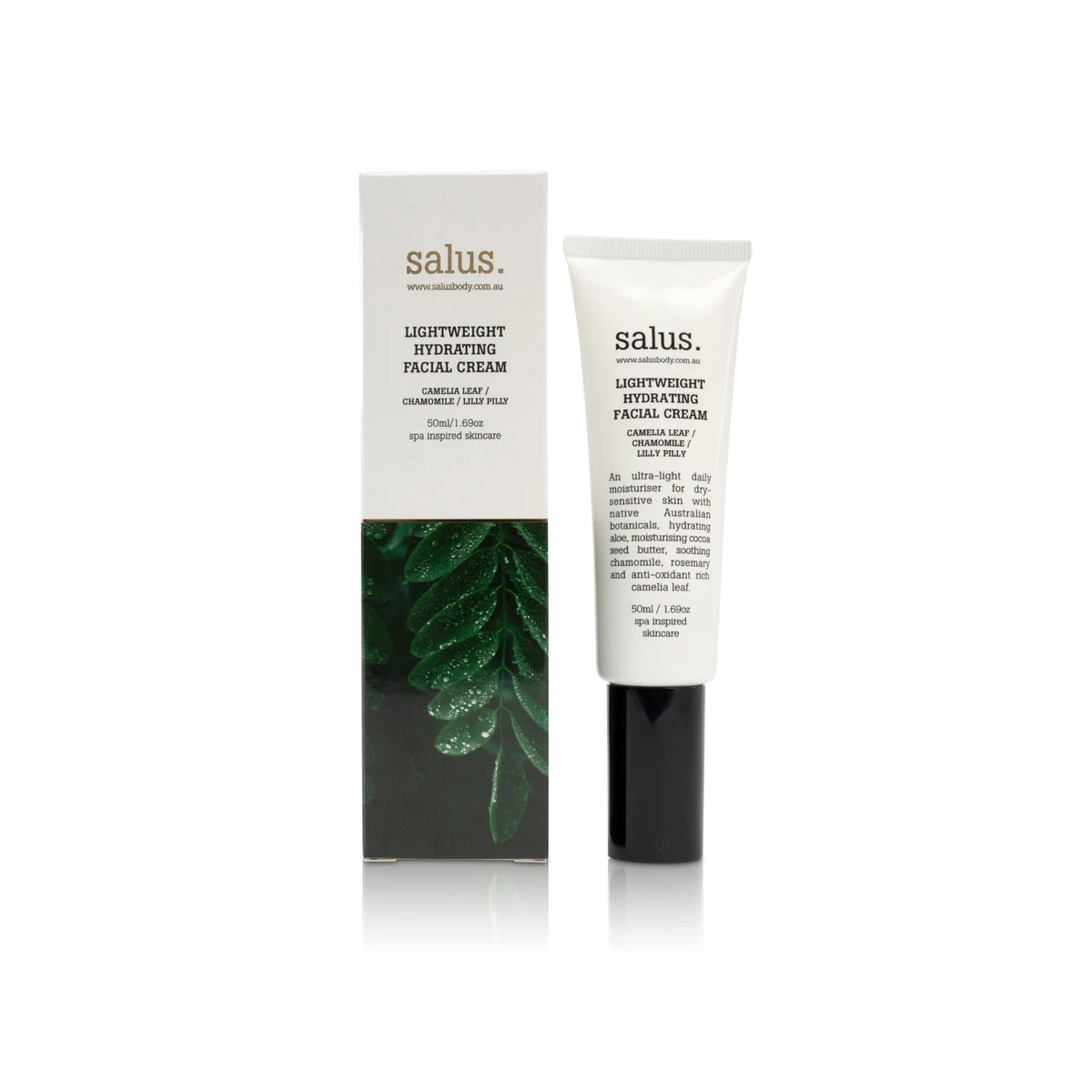 SALUS Lightweight Hydrating Facial Cream - 50ml FACE CARE - Zabecca Living
