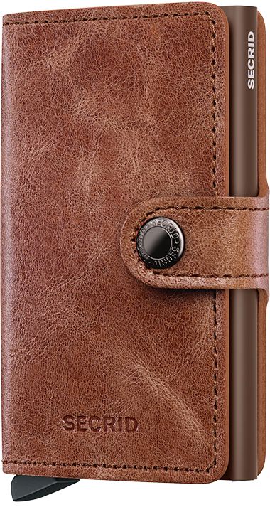 SECRID Miniwallet - Vintage Cognac / Brown WALLET - Zabecca Living