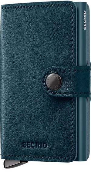 SECRID Premuim Miniwallet Basco - Teal WALLET - Zabecca Living
