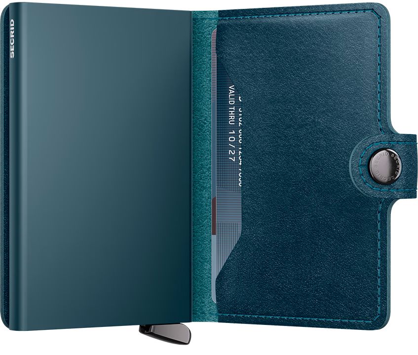 SECRID Premuim Miniwallet Basco - Teal WALLET - Zabecca Living