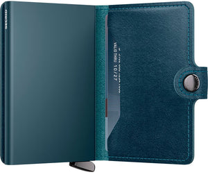 SECRID Premuim Miniwallet Basco - Teal WALLET - Zabecca Living