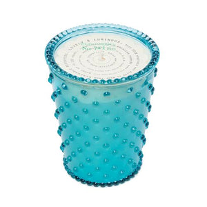 SIMPATICO Hobnail 100 Hour Candle - Cucumber & Gin CANDLE - Zabecca Living