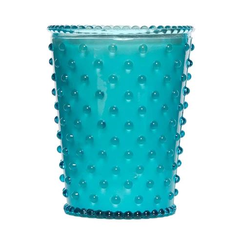 SIMPATICO Hobnail 100 Hour Candle - Cucumber &amp; Gin CANDLE - Zabecca Living
