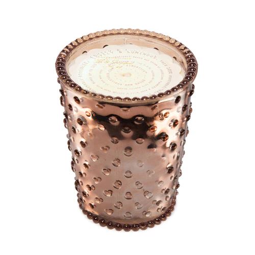 SIMPATICO Hobnail 100 Hour Candle - Fir &amp; Grapefruit CANDLE - Zabecca Living