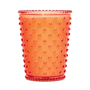 SIMPATICO Hobnail 100 Hour Candle - Guava CANDLE - Zabecca Living