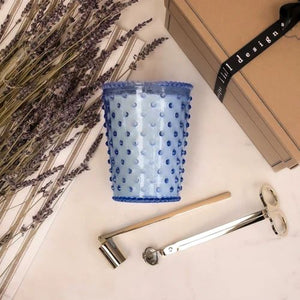 SIMPATICO Hobnail 100 Hour Candle - Lavender CANDLE - Zabecca Living