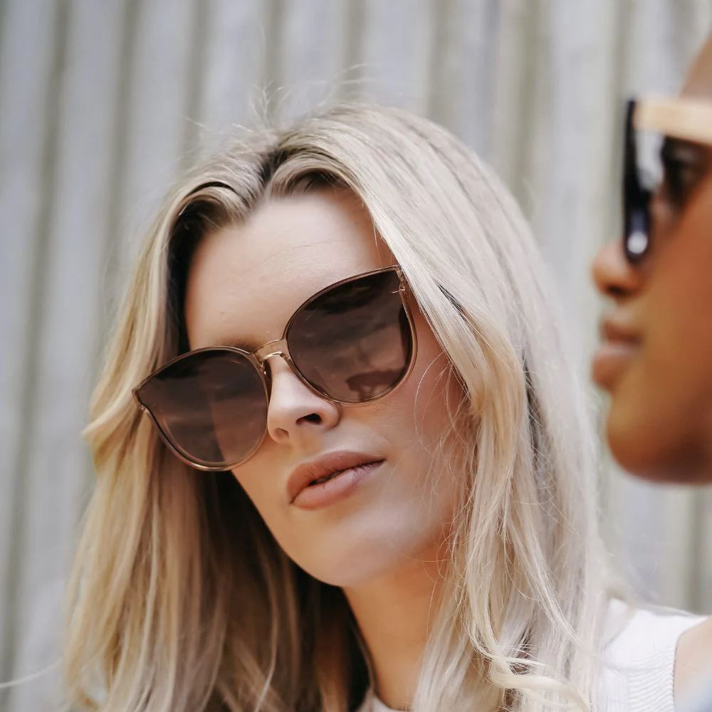 SOEK Bella Sunglasses - Champagne Sunglasses - Zabecca Living