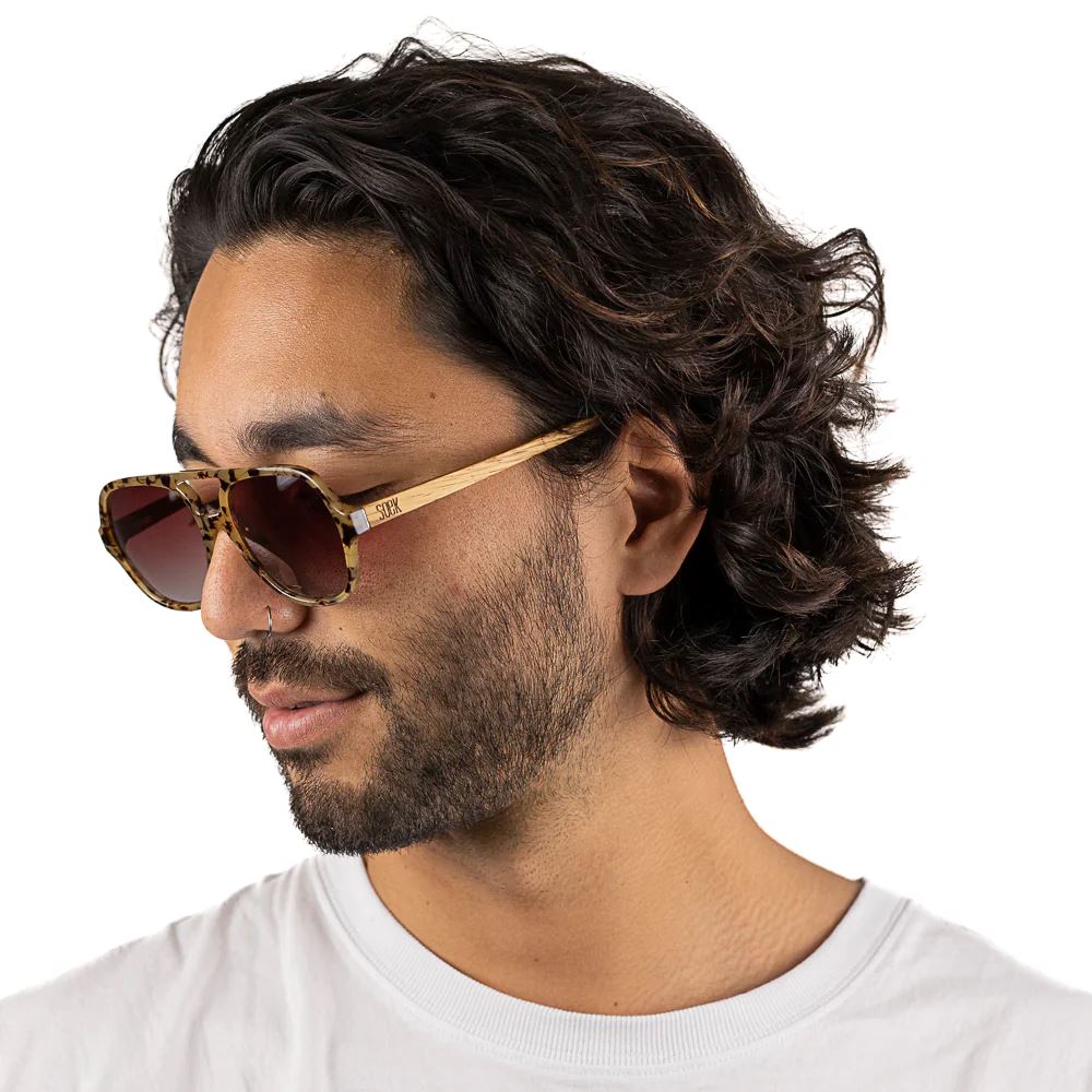 SOEK Billy Sunglasses - Opal Tortoise Sunglasses - Zabecca Living