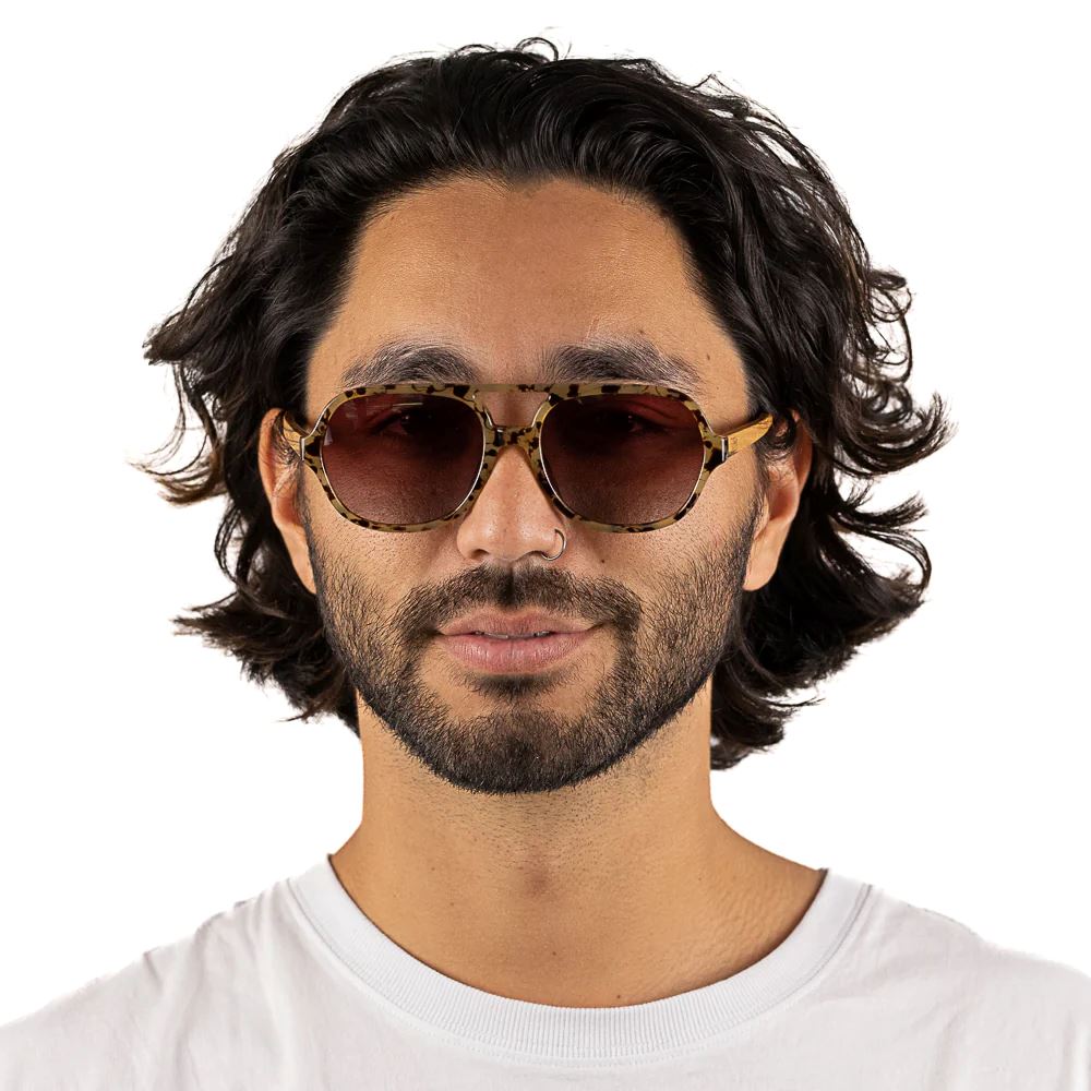 SOEK Billy Sunglasses - Opal Tortoise Sunglasses - Zabecca Living