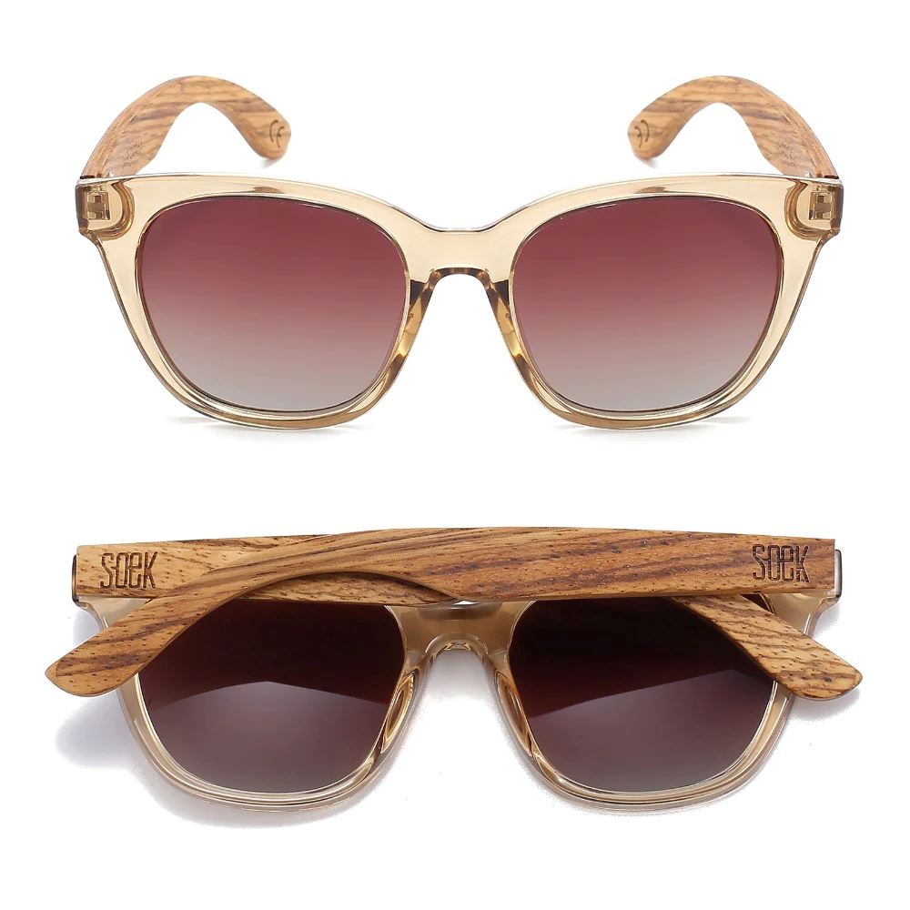 SOEK Lila Grace Sunglasses - Champagne Sunglasses - Zabecca Living