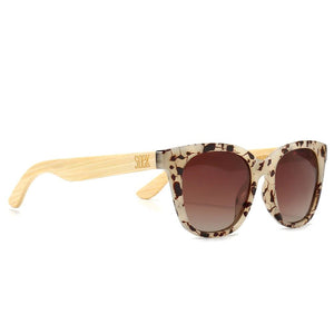 SOEK Lila Grace Sunglasses - Ivory Tortoise Sunglasses - Zabecca Living