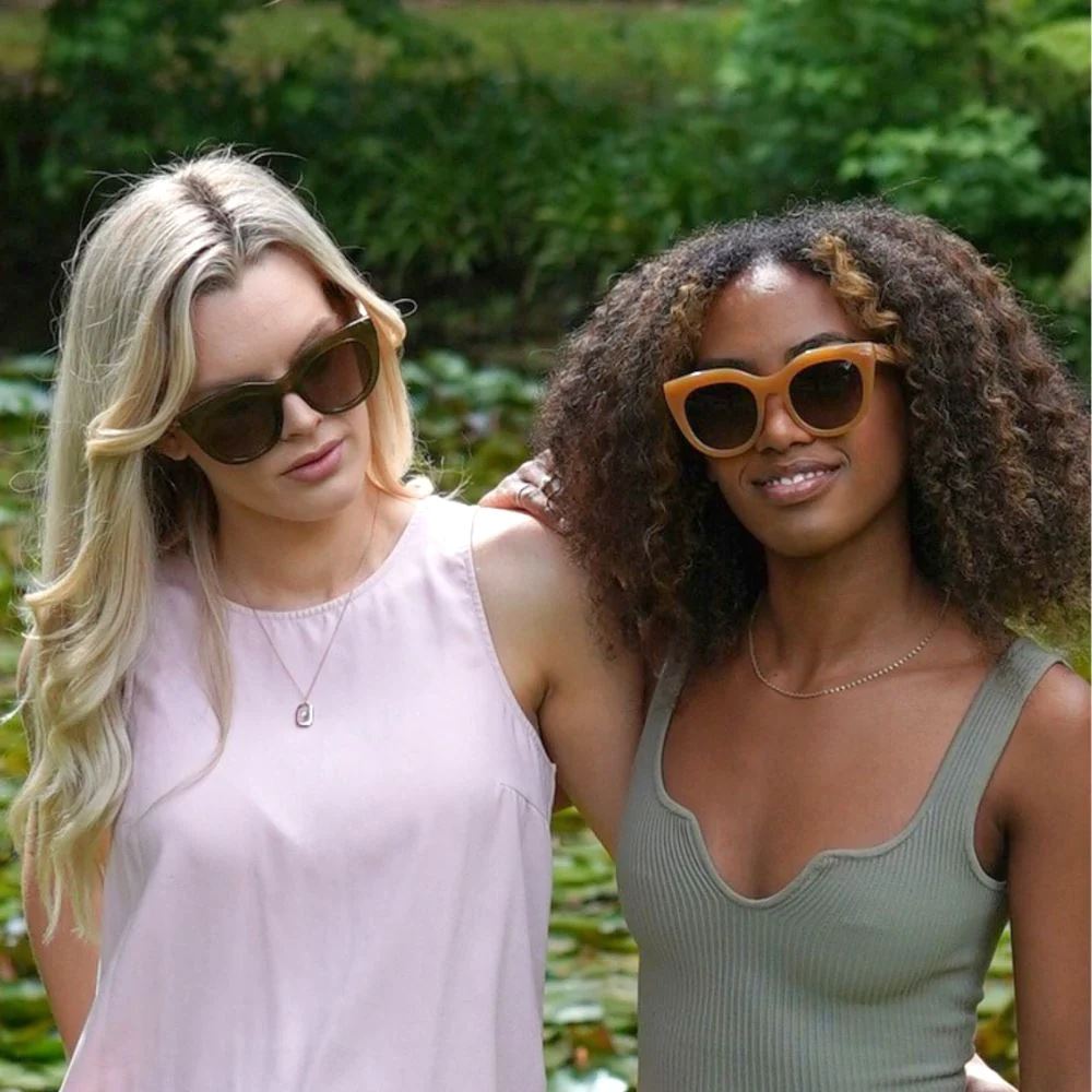 SOEK Milla Sunglasses - Khaki Sunglasses - Zabecca Living