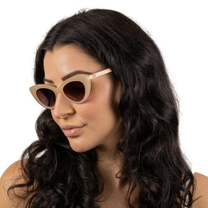 SOEK Savannah Sunglasses - Nude Sunglasses - Zabecca Living