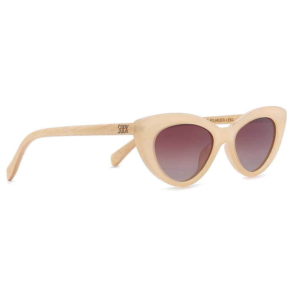 SOEK Savannah Sunglasses - Nude Sunglasses - Zabecca Living