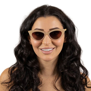 SOEK Savannah Sunglasses - Nude Sunglasses - Zabecca Living