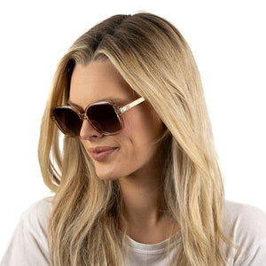 SOEK Scarlett Sunglasses - Champagne Sunglasses - Zabecca Living
