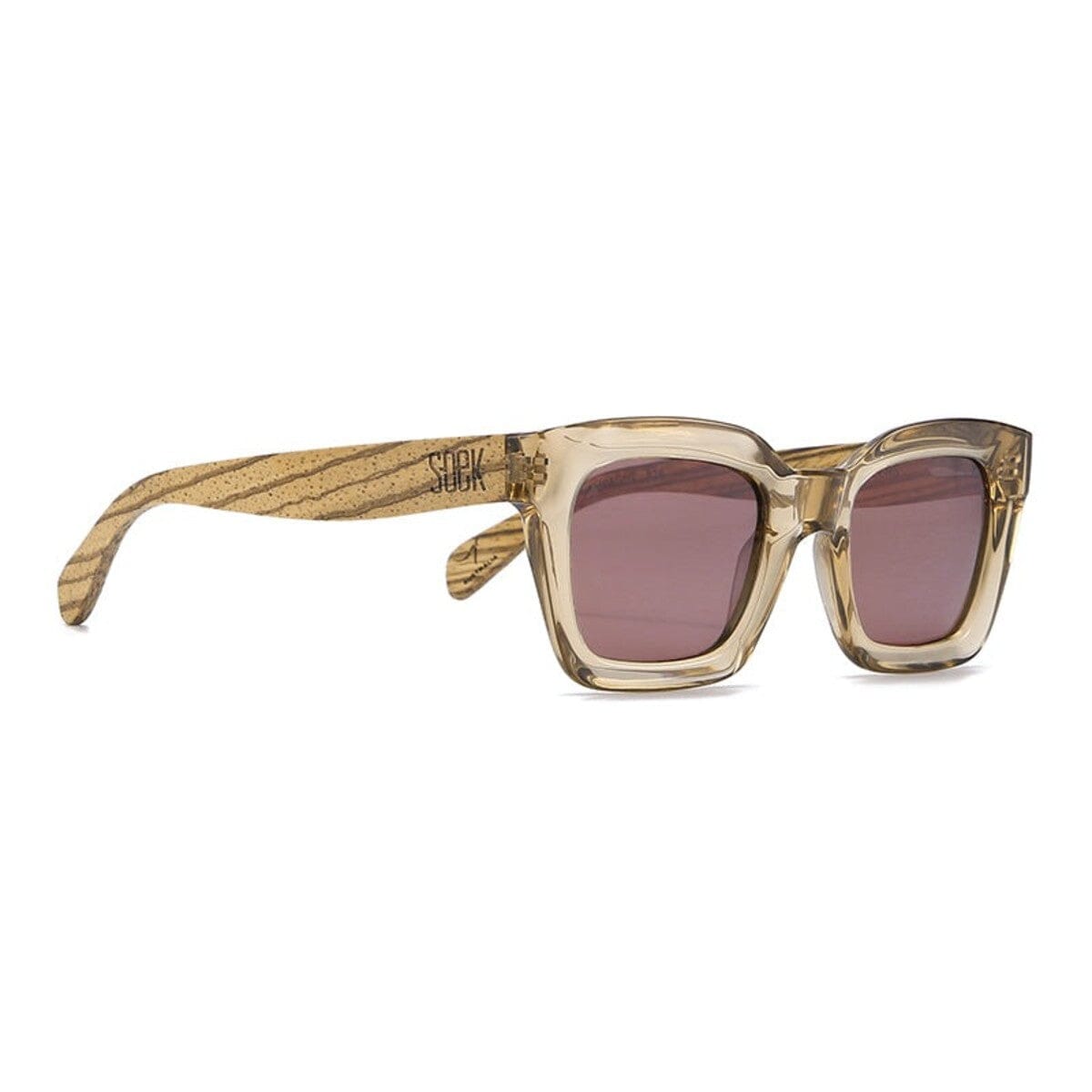 SOEK Zahra Sunglasses - Champagne Sunglasses - Zabecca Living