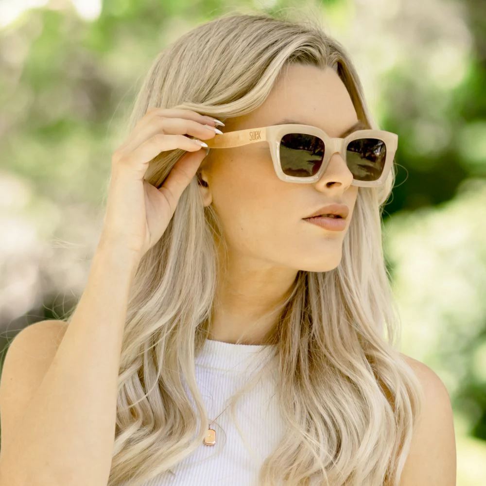 SOEK Zahra Sunglasses - Nude Sunglasses - Zabecca Living