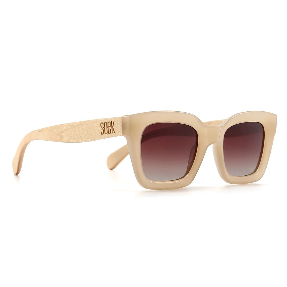 SOEK Zahra Sunglasses - Nude Sunglasses - Zabecca Living