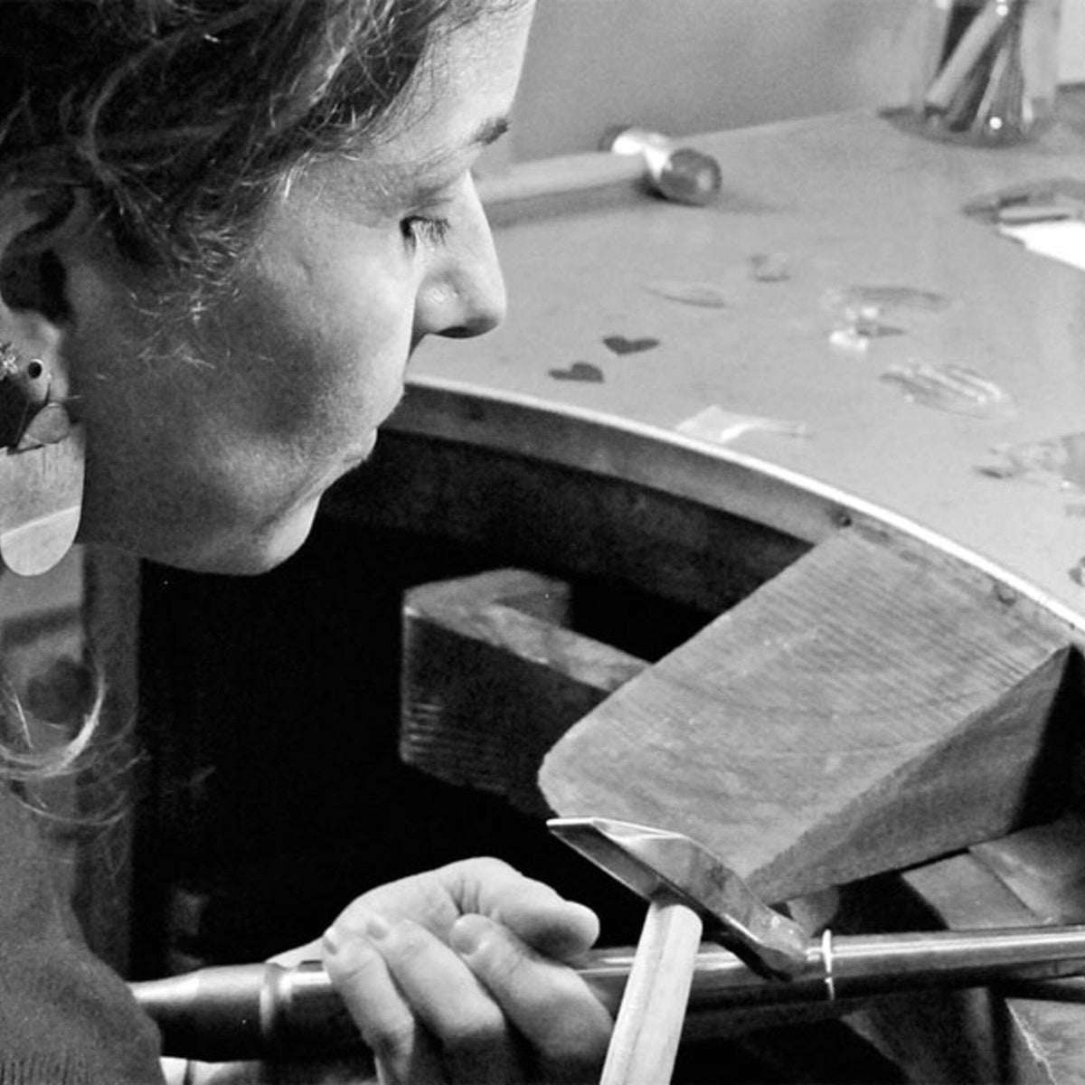 STEFANIA Sardinia Mediterranea Medium Earrings - Terracotta Earrings - Zabecca Living