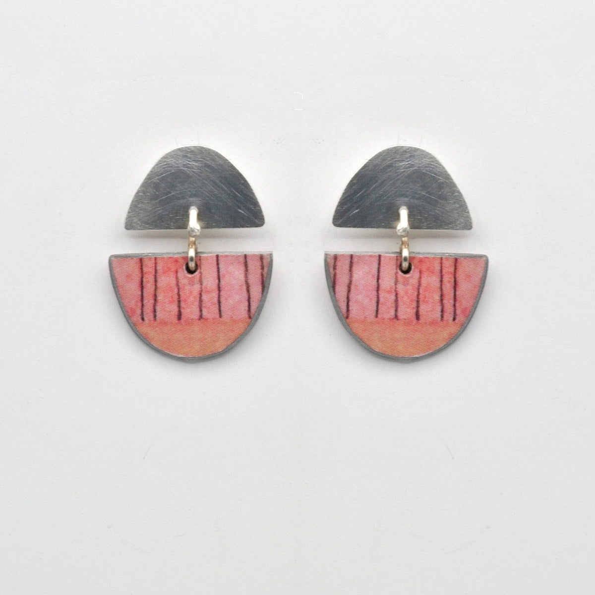 STEFANIA Sardinia Mediterranea Small Earrings - Terracotta Earrings - Zabecca Living