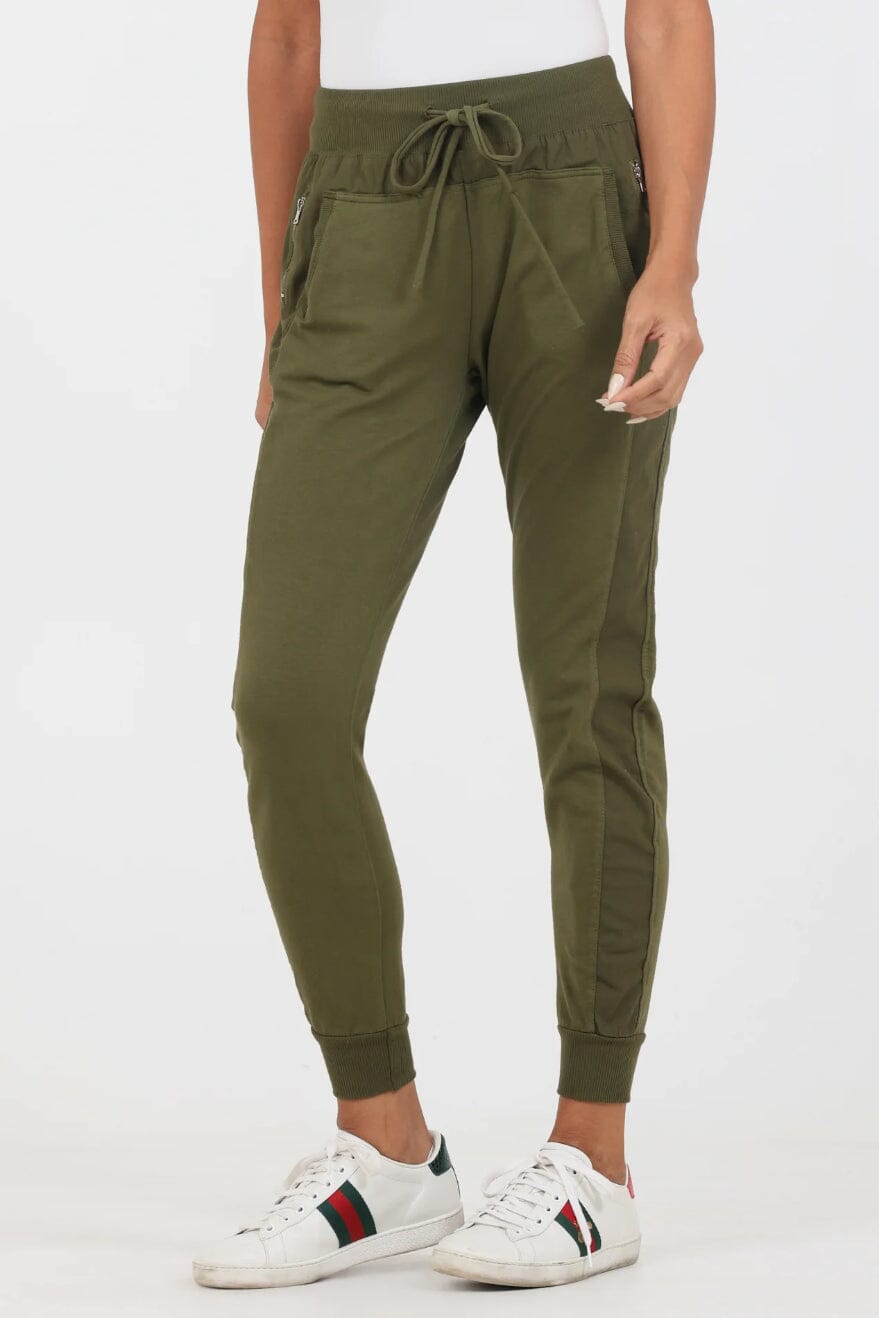 SUZY D LONDON Ultimate Jogger - Military JOGGER - Zabecca Living