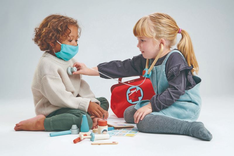 TENDER LEAF Doctor&#39;s Bag &amp; Accessories PRE-SCHOOL (3-5 Yrs) - Zabecca Living